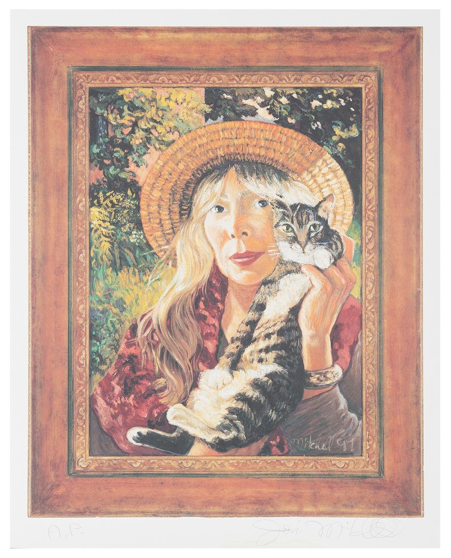 Joni Mitchell Signed “Taming the Tiger” (1 of 1)