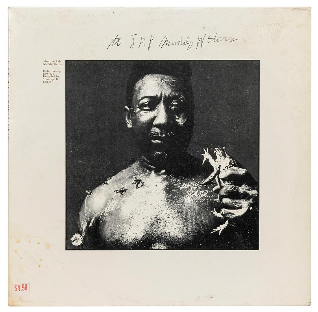Muddy Waters Signed Album. After the Rain. Cadet (1 of 1)