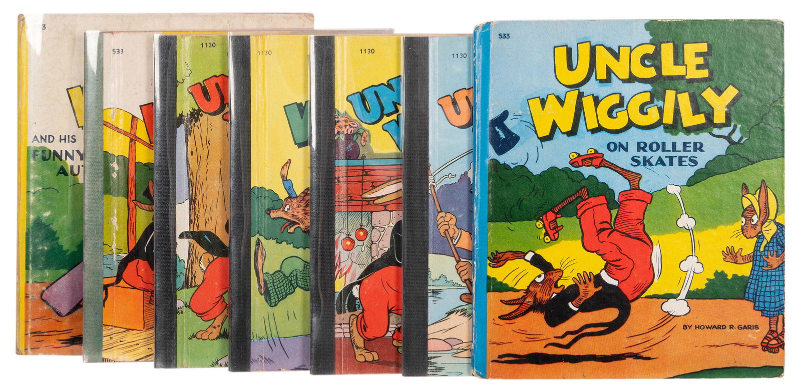GARIS, Howard. Lot of 7 Uncle Wiggily Children’s (1 of 1)