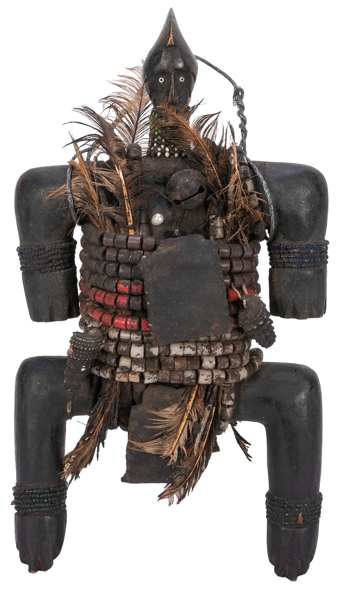 African Namji Doll. 20th century. Hand-carved solid (1 of 1)