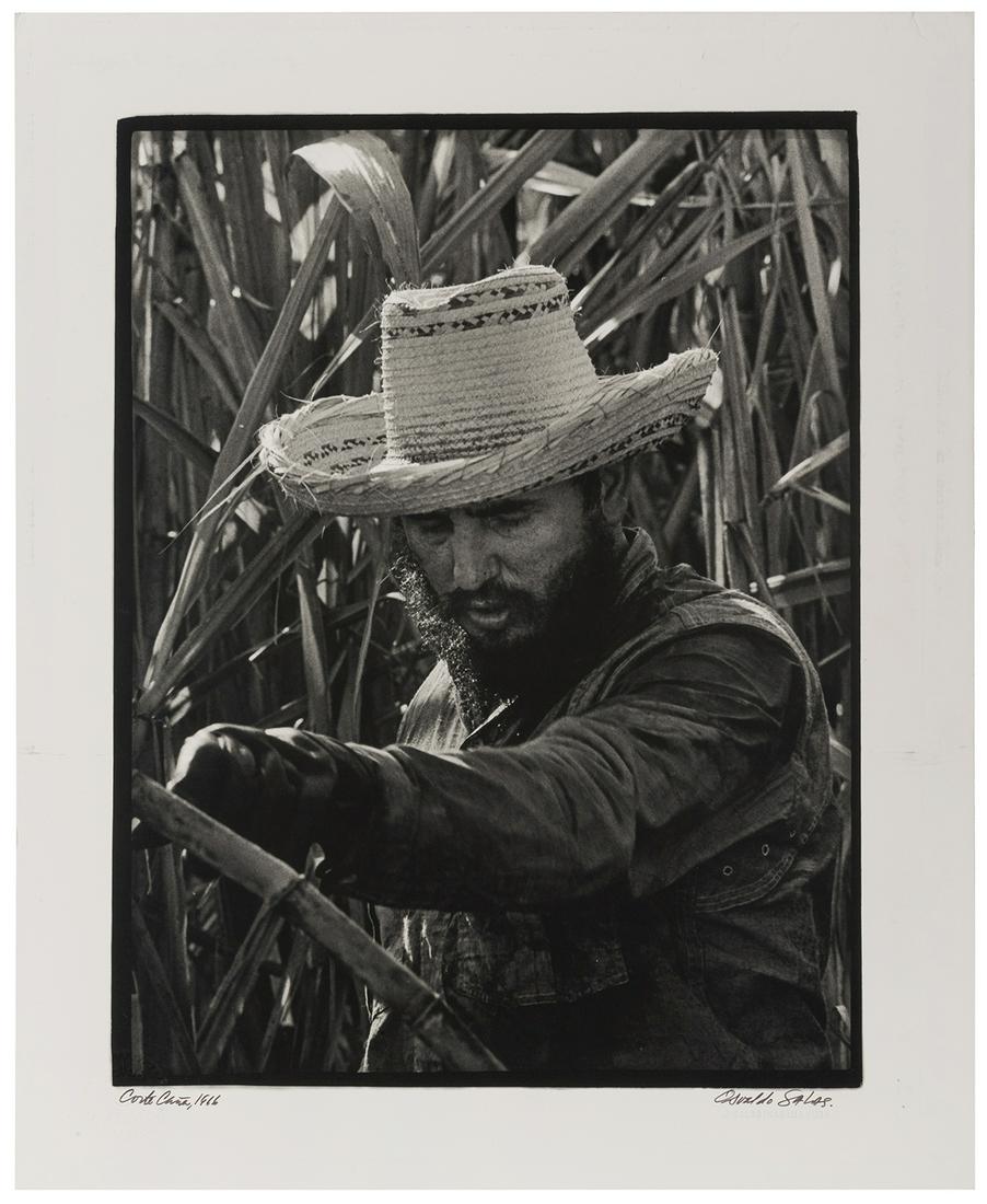 SALAS, Osvaldo (Cuban, 1914-1992). Cutting Cane. (1 of 3)