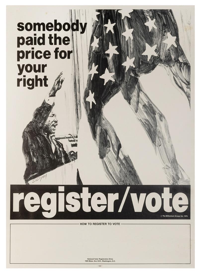 [CIVIL RIGHTS]. Somebody paid the price for your right. (1 of 1)