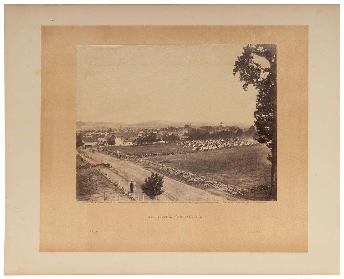 [U.S. CIVIL WAR]. O’SULLIVAN, Timothy H. (1 of 2)