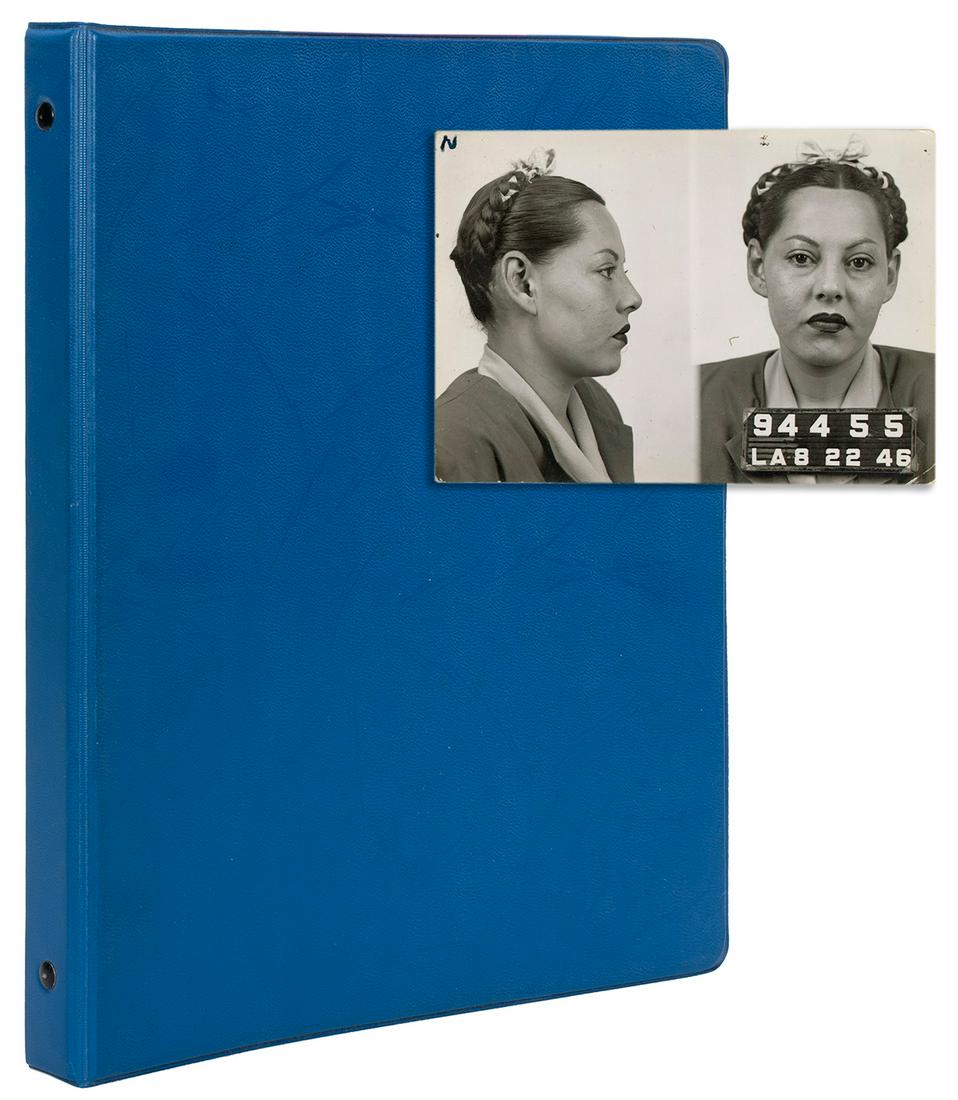 [mugshots]. A Group Of 43 Mugshot Photographs Of Los