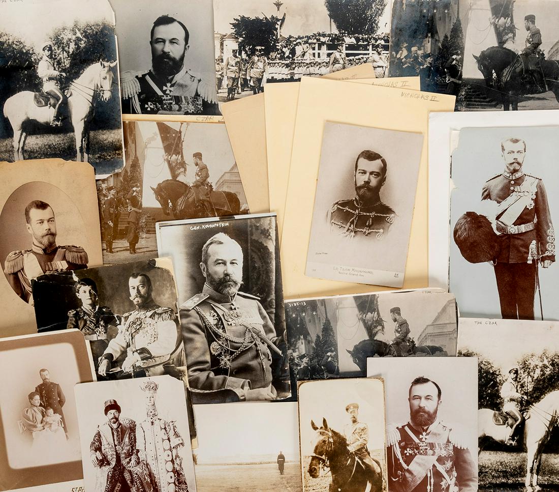Czar Nicholas II of Russia photo group. Circa (1 of 1)
