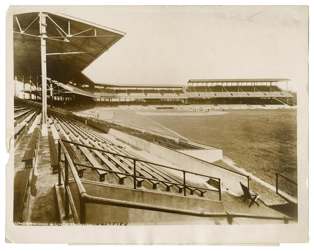 [BASEBALL-WORLD SERIES]. A 1924 press photo of Griffith (1 of 2)