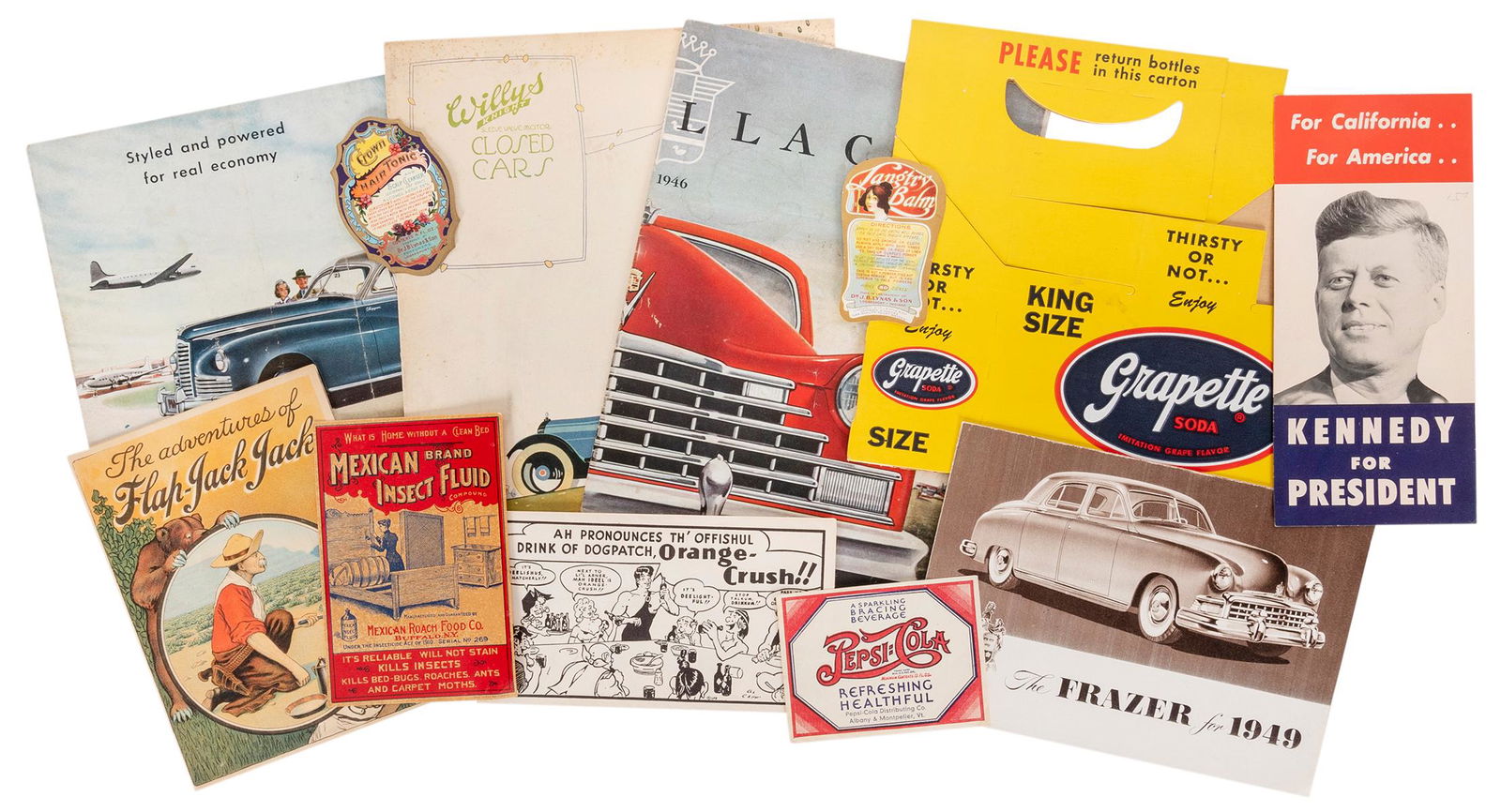 [ADVERTISING]. A group of early to mid-20th century (1 of 1)