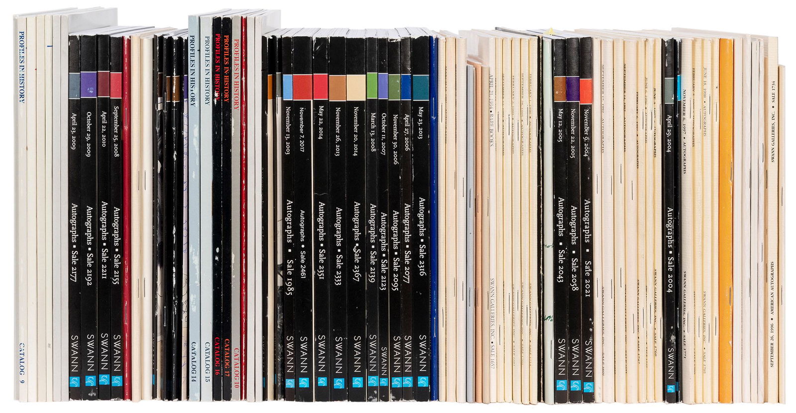 [CATALOGUES]. A group of 117 autograph related auction (1 of 1)