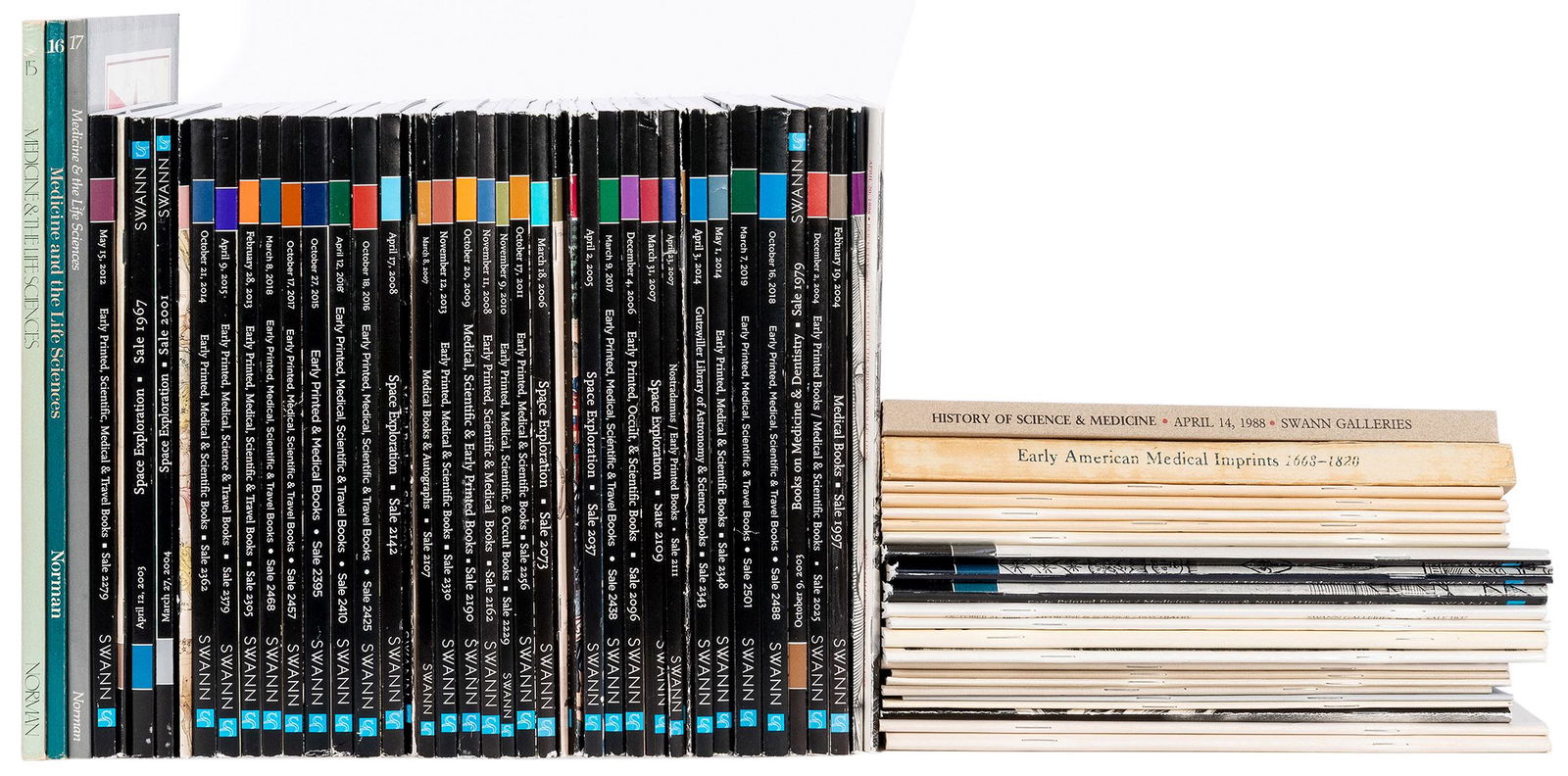 [CATALOGUES]. A group of 68 auction catalogues related (1 of 1)