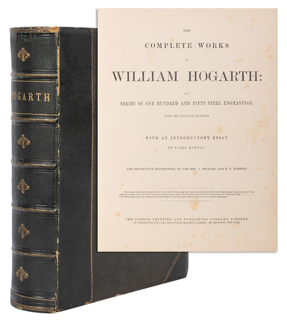 HOGARTH, William. The Complete Works of… with an (1 of 5)