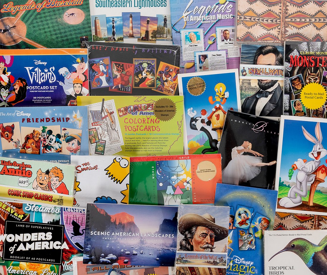 U.S. Accumulation of mint Post Office Postcards. Carton (1 of 1)