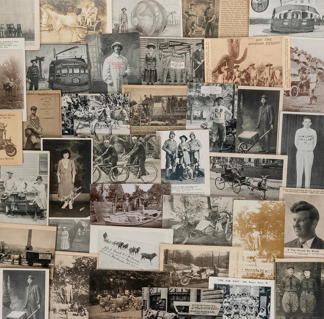 [CURIOSITIES]. Collection of Odd Ball Hikers, Walkers (1 of 1)