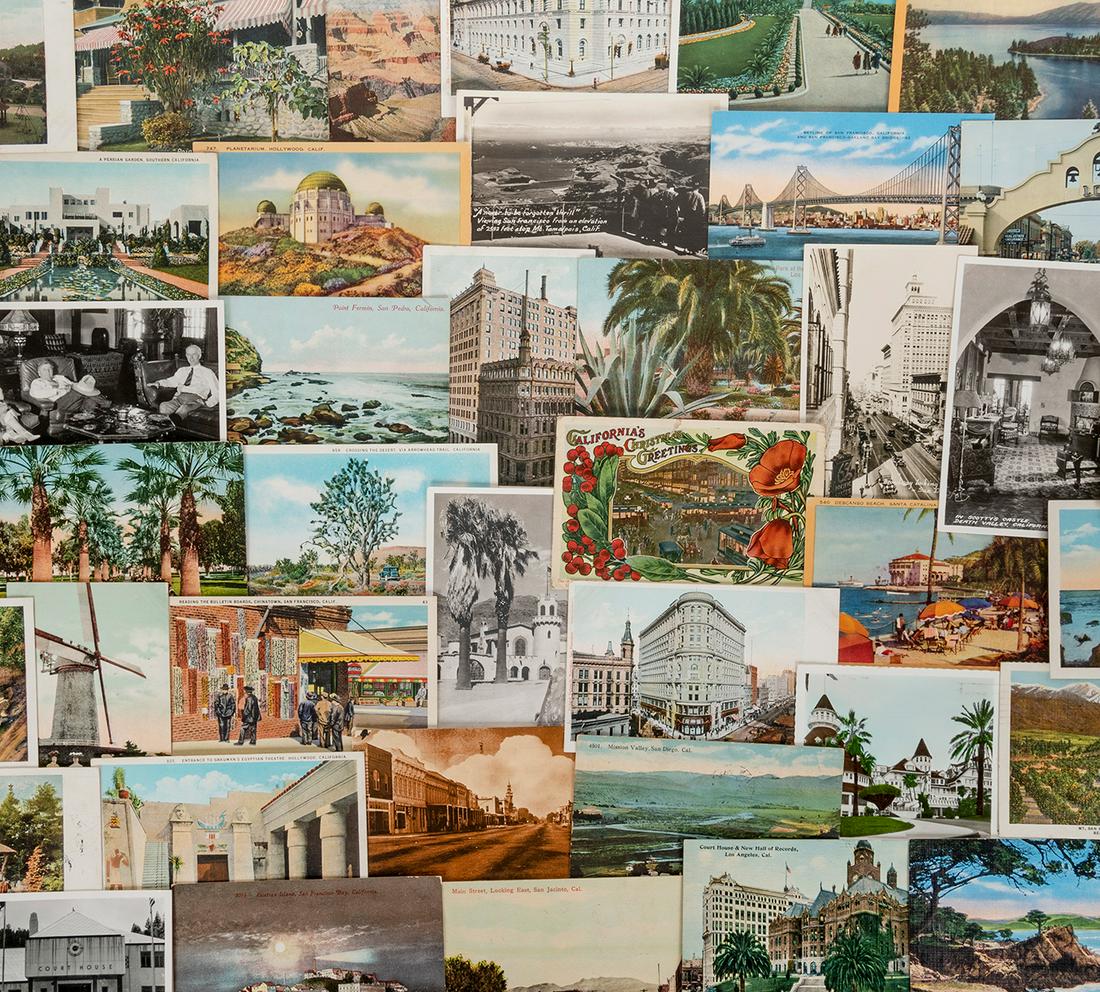 [CALIFORNIA]. Collection of California Postcards. (1 of 1)