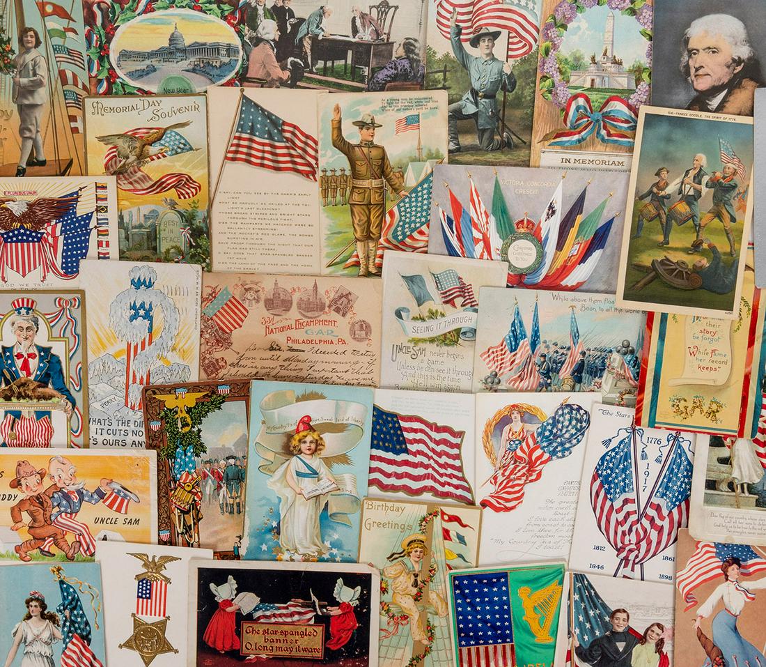 [PATRIOTIC]. Extensive Collection of Vintage Patriotic (1 of 1)