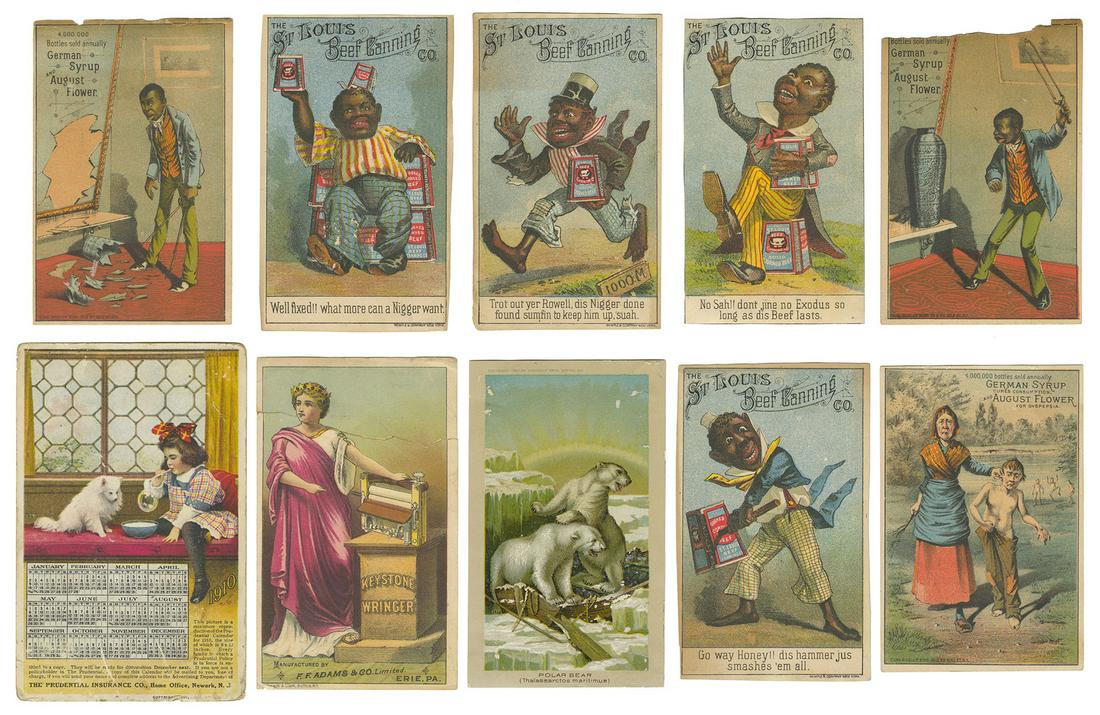 [ADVERTISING]. A collection of over 110 early trade (1 of 2)