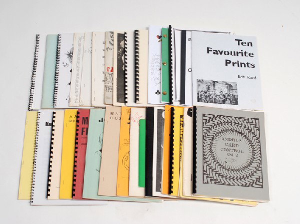 Group of 34 large-format autographed magic booklets