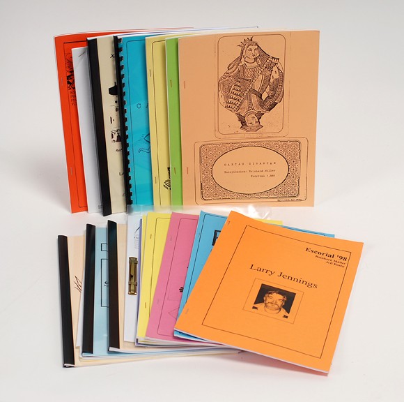 Group of 20 Jornadas Cartomagicas De El Escorial: [Escorial] Group of 20 Jornadas Cartomagicas De El Escorial. These treatises, by Roberto Giobbi, Javier Benitez, Reinhard Mueller, and others, were issued to coincide with the annual conferences stage
