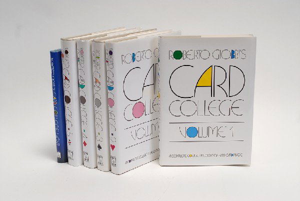 Giobbi, Roberto. Card College, Vols. 1-5 and Card : Giobbi, Roberto. Card College, Vols. 1-5 and Card College Light. Seattle, 1996 - 2006. Publisher's cloth with jackets, illustrated. 8vo. Very good condition.