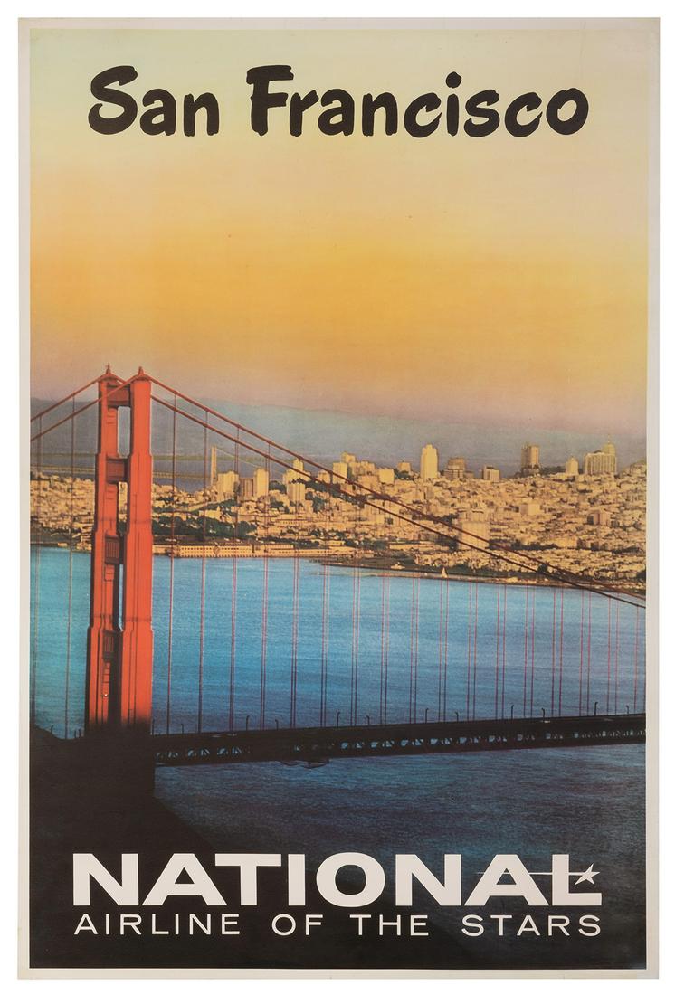 San Francisco / National Airlines. Circa 1960s. (1 of 1)