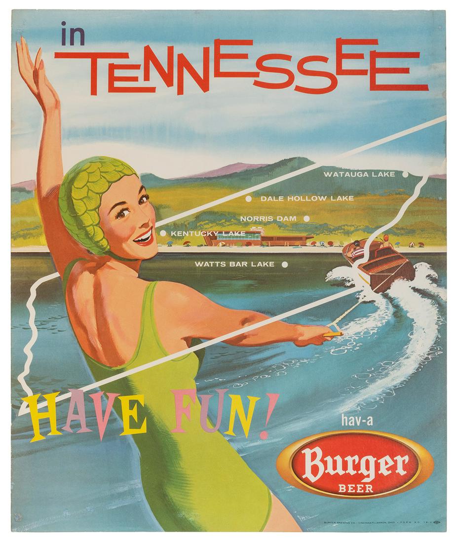 Burger Beer / Tennessee. Cincinnati/Akron, ca. 1950s. (1 of 1)