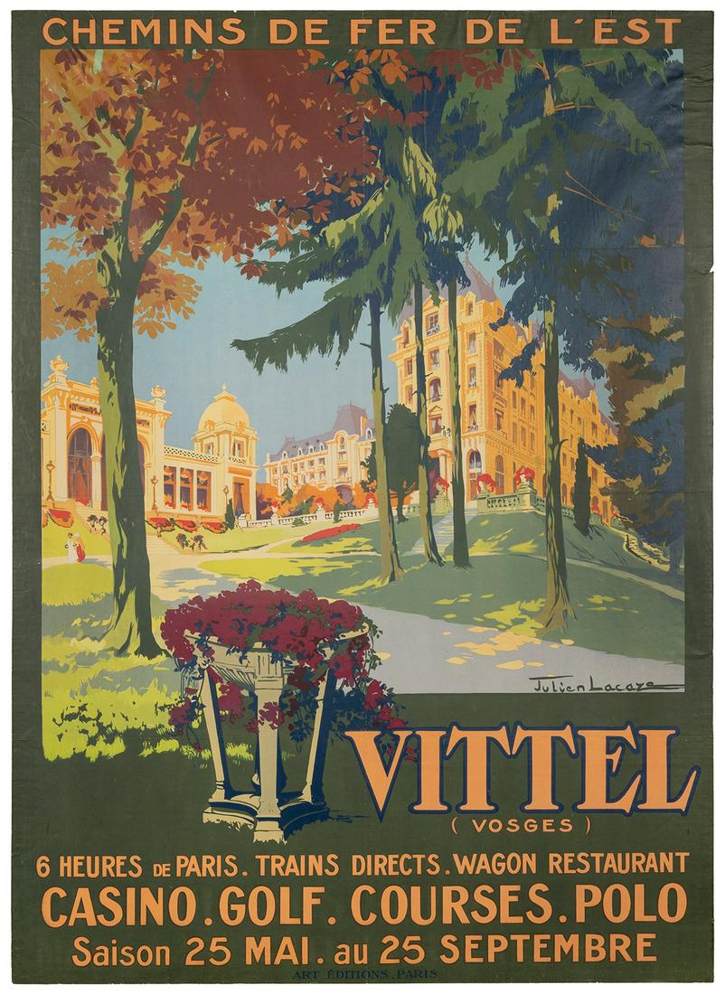 LACAZAE, Julien (1886-1971). Vittel (Vosges) / Casino (1 of 1)