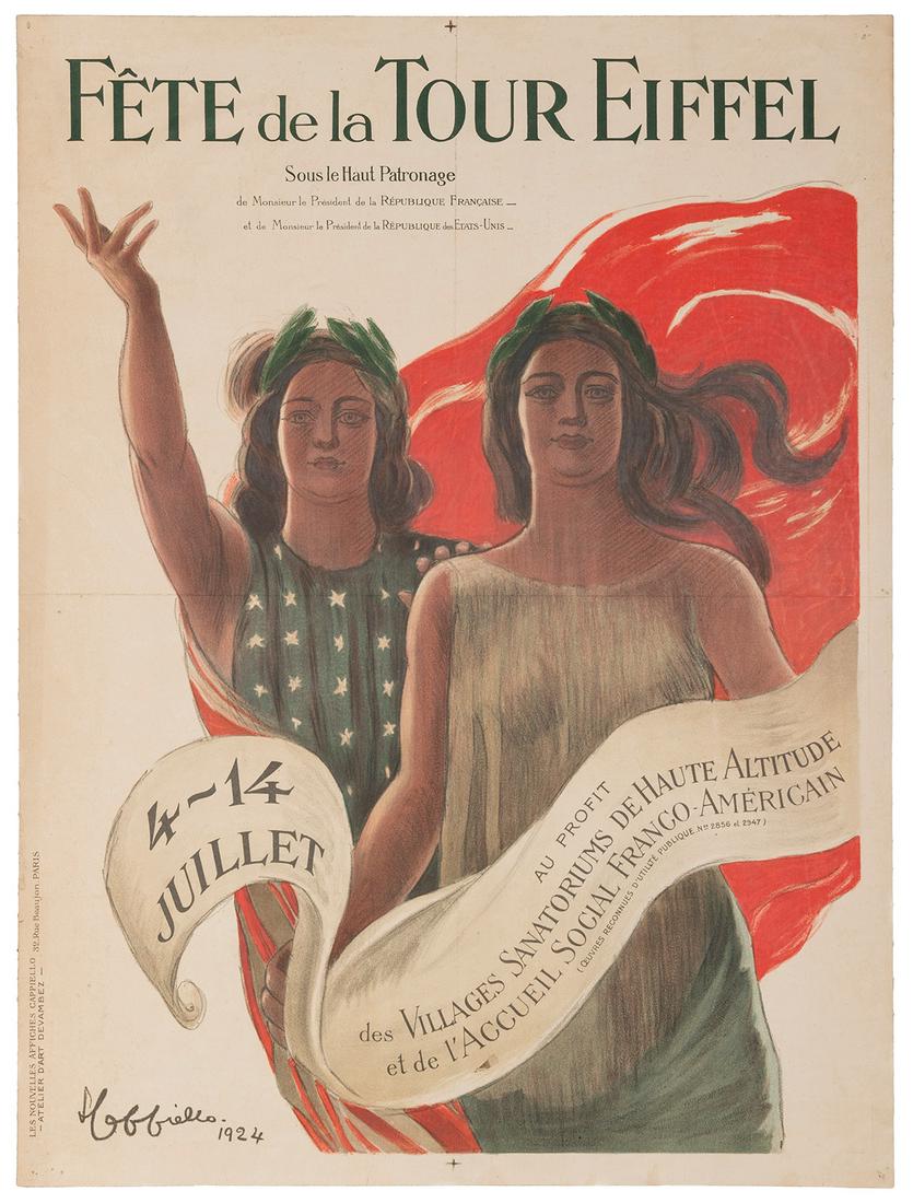 CAPPIELLO, Leonetto (1875-1942). Fete de la Tour Eiffel (1 of 1)