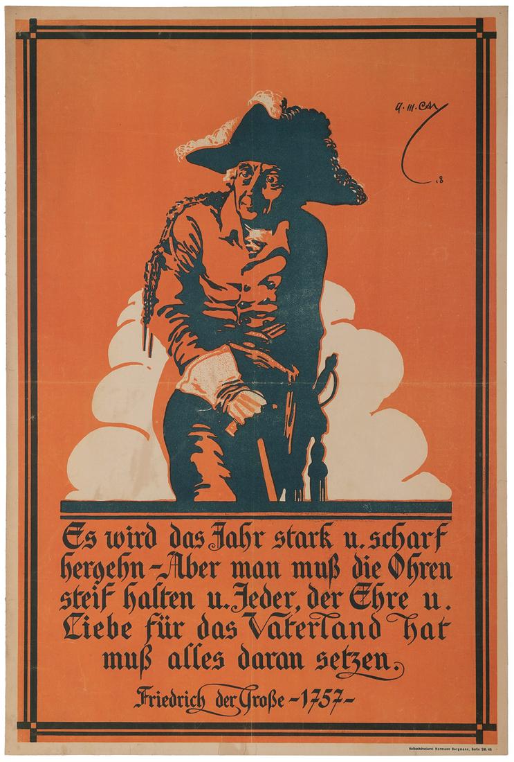 CAY, A.M. Es wird das Jahr stark u. scharf… / (1 of 1)