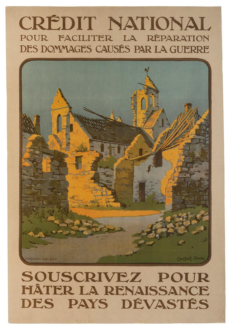 CONSTANT-DUVAL, Leon (1877-1956). Souscrivez Pour Hater (1 of 1)