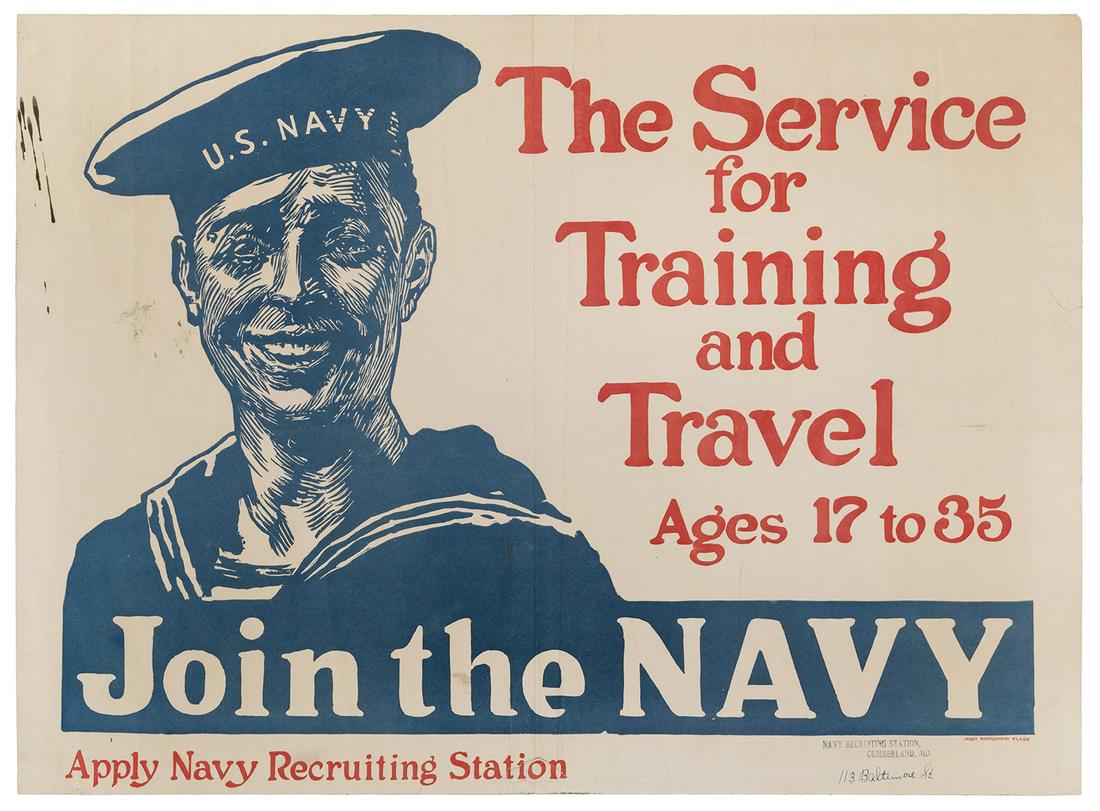 FLAGG, James Montgomery (1877-1960). Join the Navy / (1 of 1)