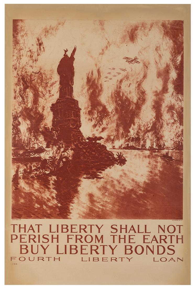 PENNELL, Joseph (1857-1926). That Liberty Shall Not (1 of 1)