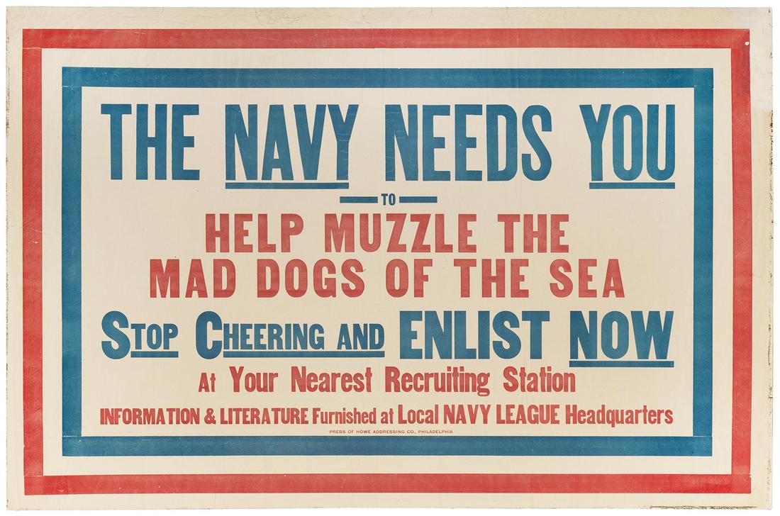 The Navy Needs You to Help Muzzle the Mad Dogs of the (1 of 1)