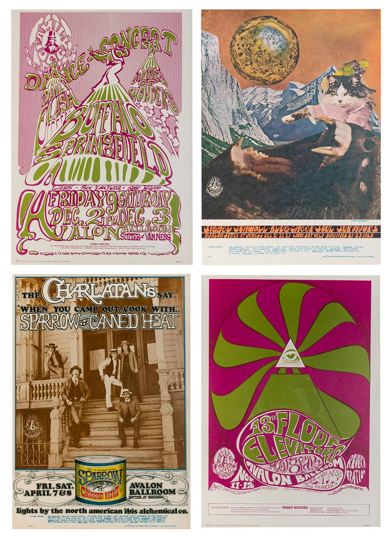 [VARIOUS DESIGNERS]. Lot of 4 Family Dog / Avalon (1 of 5)