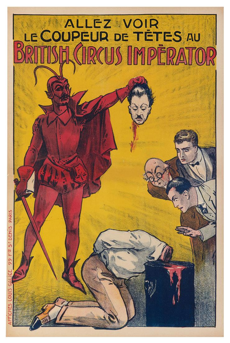 Le Coupeur de Tetes au British Circus Imperator. Paris: (1 of 1)