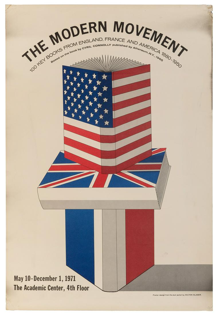 GLASER, Milton (1929-2020). The Modern Movement. 1971. (1 of 1)