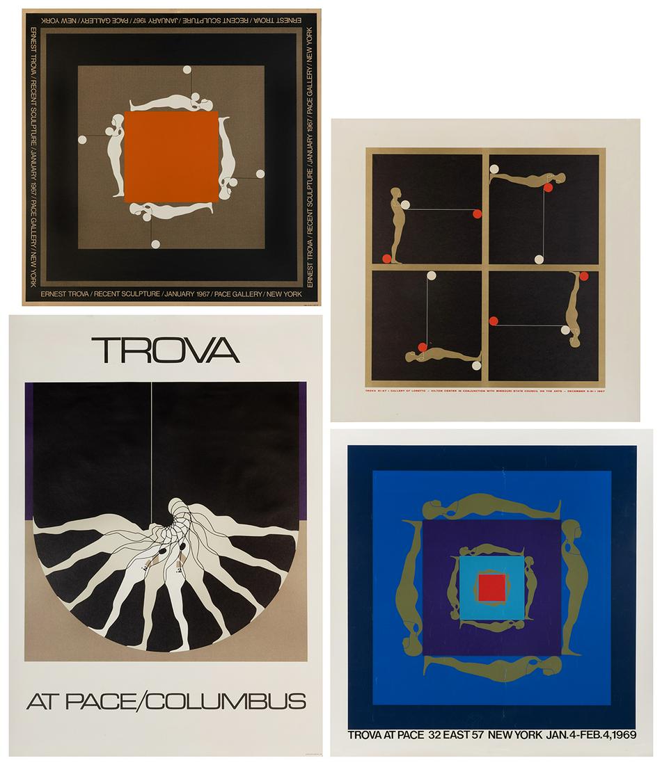 TROVA, Ernest (1927-2009). A group of 5 posters. (1 of 5)
