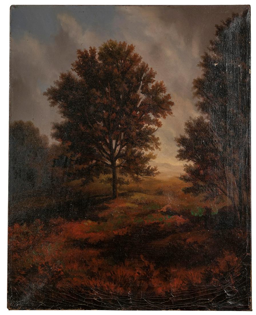 LOCKER, Thomas (1937-2012). Untitled (Tree at Dusk). (1 of 1)