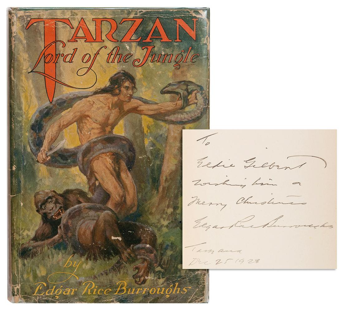 BURROUGHS, Edgar Rice (1875–1950). Tarzan Lord of (1 of 5)