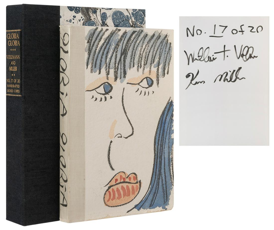 VOLLMANN, William T. (b. 1959). Whores for Gloria. New: VOLLMANN, William T. (b. 1959). Whores for Gloria. New York: Pantheon, 1991. 8vo. 5 original silver gelatin prints of prostitutes in the Tenderloin neighborhood of San Francisco by photographer Ken Mi