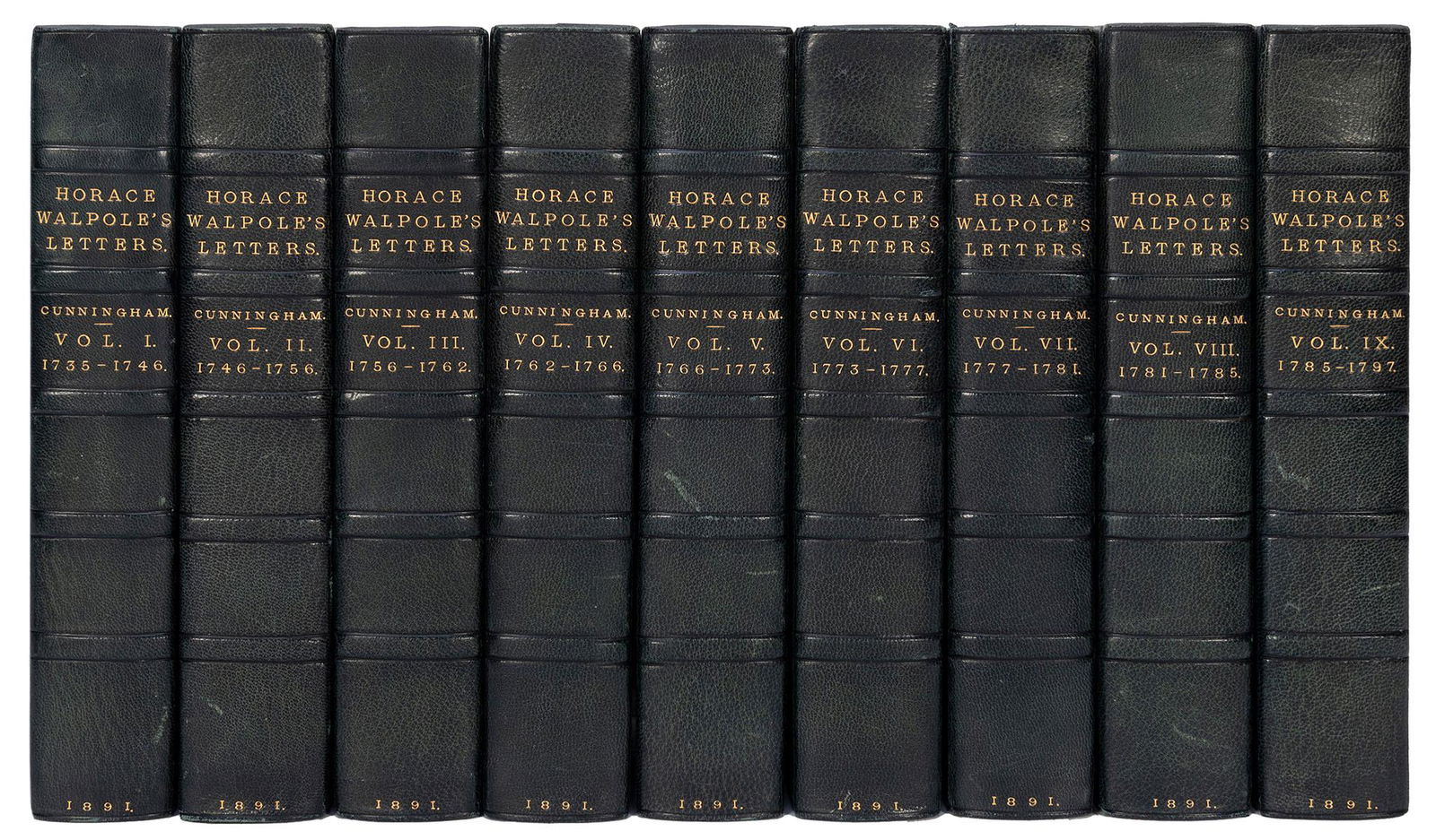 WALPOLE, Horace (1717–1797). The Letters of… (1 of 1)