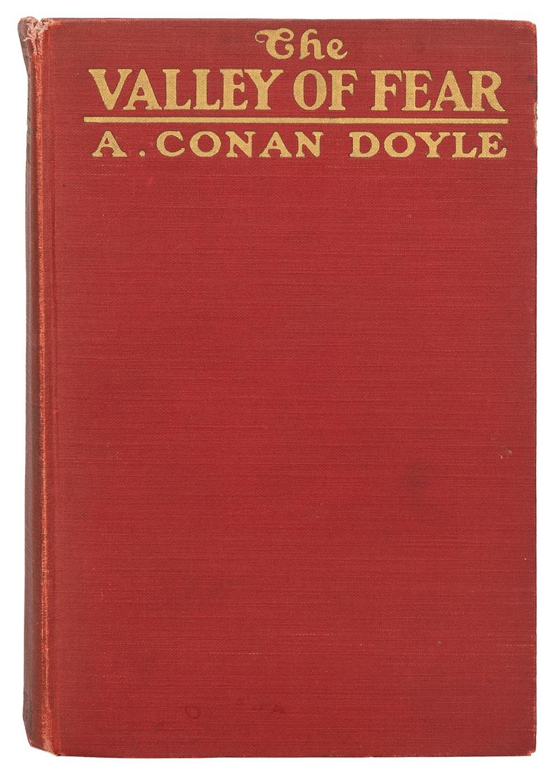 DOYLE, Arthur Conan (1859–1930). The Valley of (1 of 1)