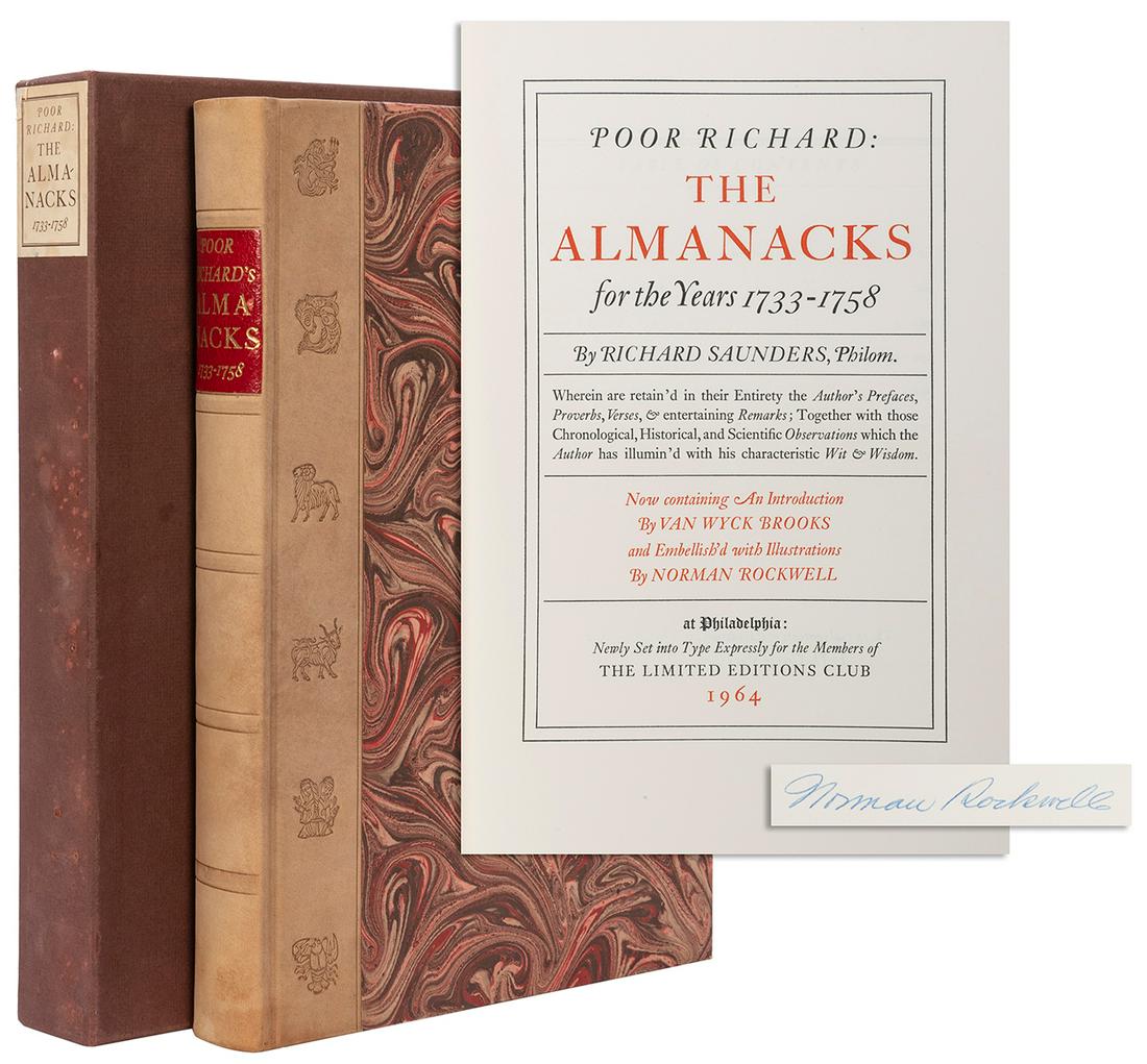 [LIMITED EDITIONS CLUB]. ROCKWELL, Norman (1894– (1 of 4)