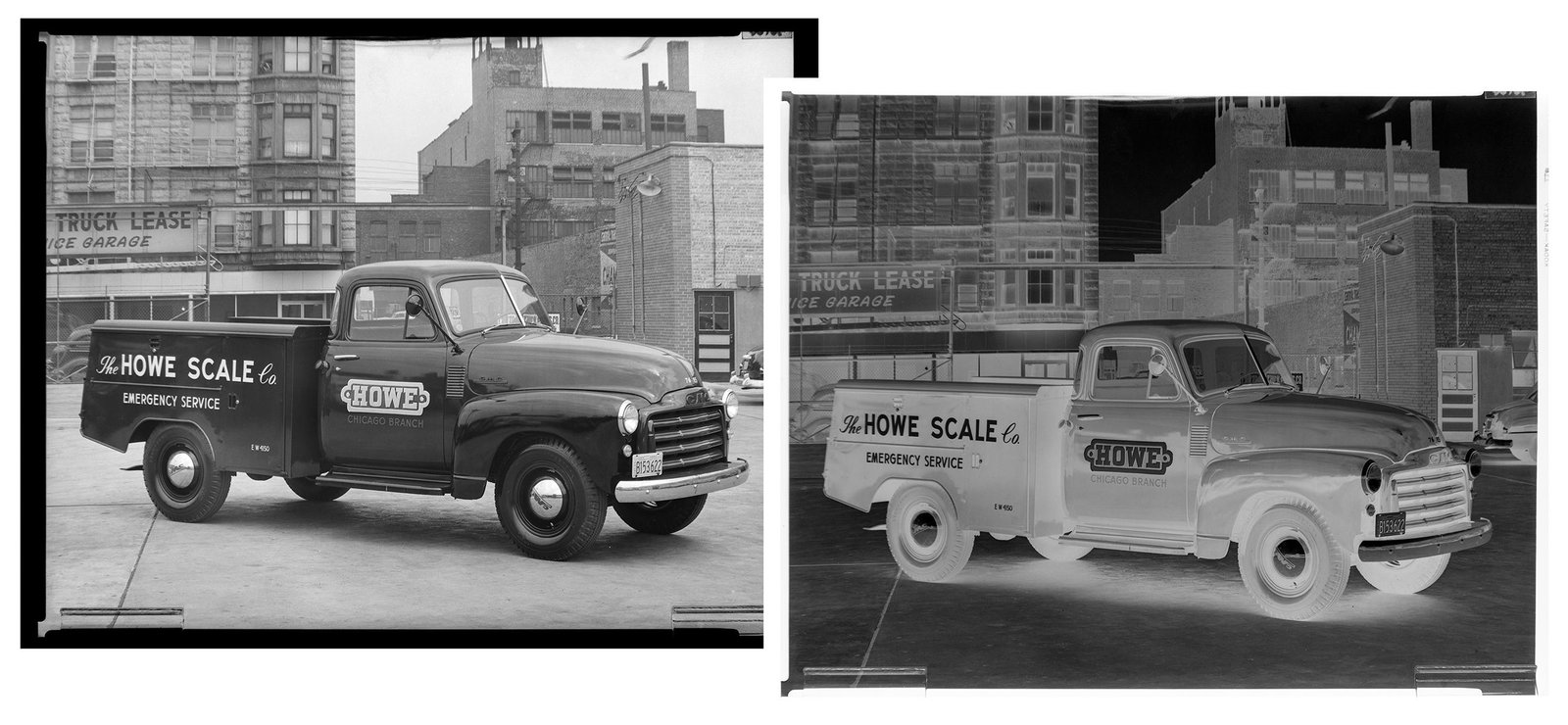 [PHOTOGRAPHY]. Collection of Chicago occupational,: [PHOTOGRAPHY]. Collection of Chicago occupational, store window and interiors, advertising, and other photograph negatives. Circa 1940s/50s. Over 60 Eastman Kodak Safety black and white negatives, ima