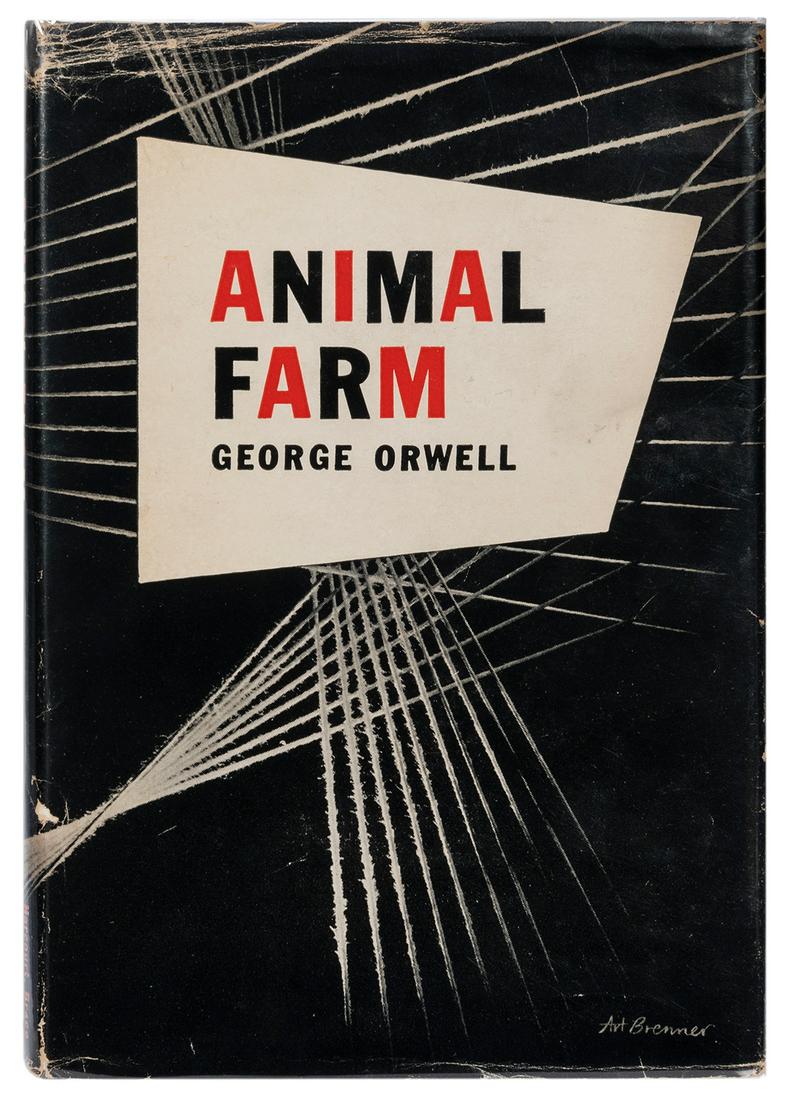 ORWELL, George (1903–1950). Animal Farm. New York: Harcourt... (1 of 1)