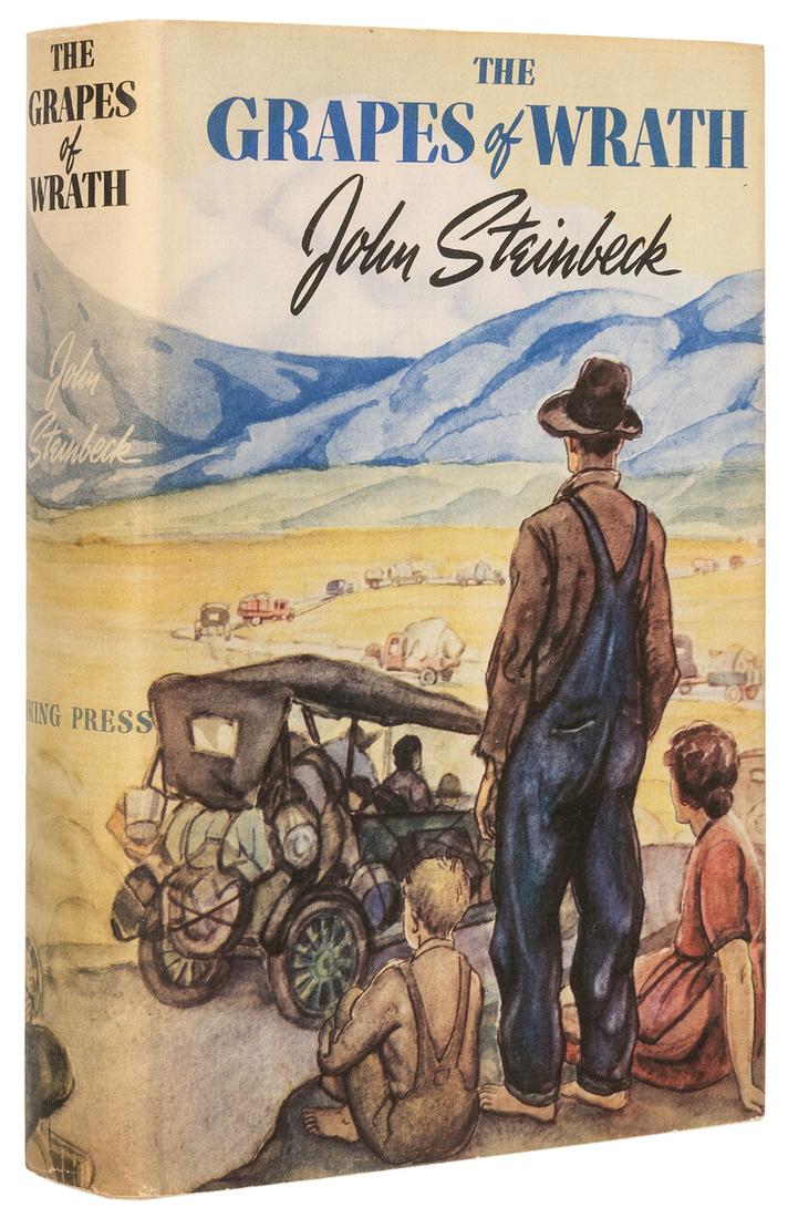 STEINBECK, John (1902–1968). The Grapes of Wrath. New York:... (1 of 1)
