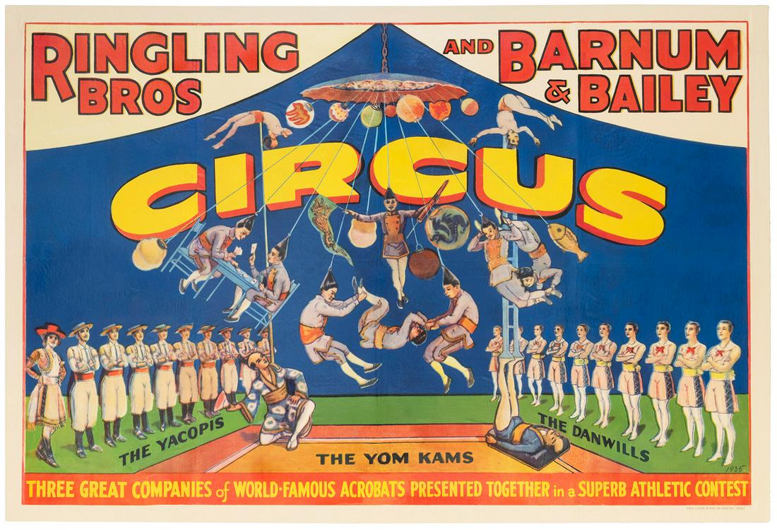 Ringling Bros. and Barnum & Bailey Circus / Three Great Acr... (1 of 1)