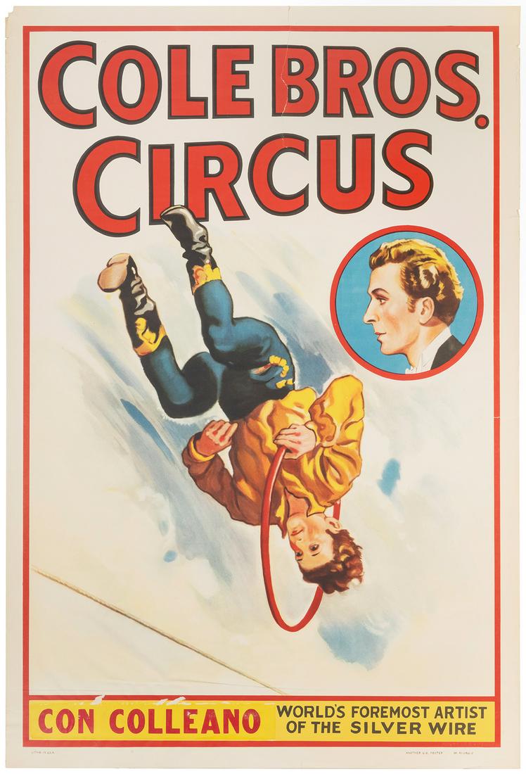 Cole Bros. Circus / Con Colleano World’s Foremost Artist of... (1 of 1)