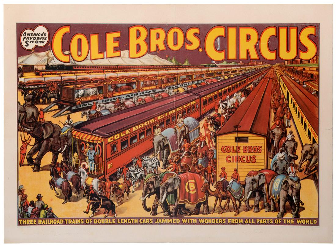 Cole Bros. Circus / America’s Favorite Show. Erie: Erie Lit... (1 of 1)