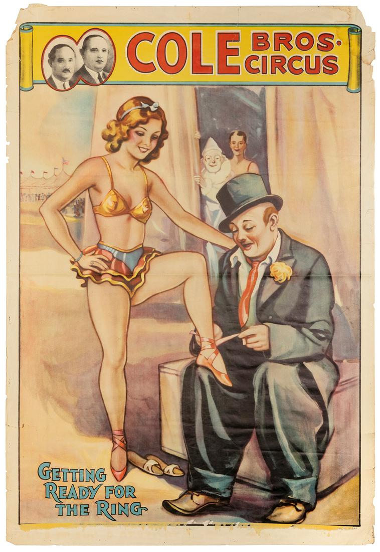 Cole Bros. Circus / Getting Ready for the Ring. Erie: Erie ... (1 of 1)