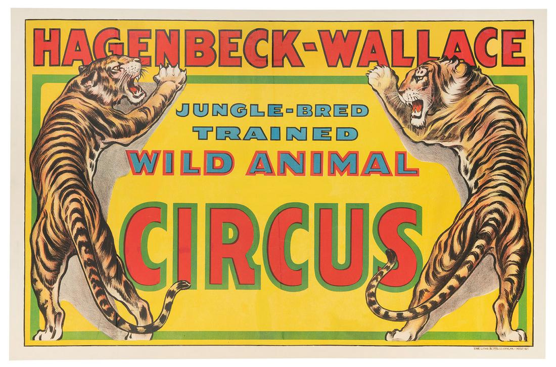Hagenbeck-Wallace Circus / Jungle Bred Trained Wild Animal ... (1 of 1)