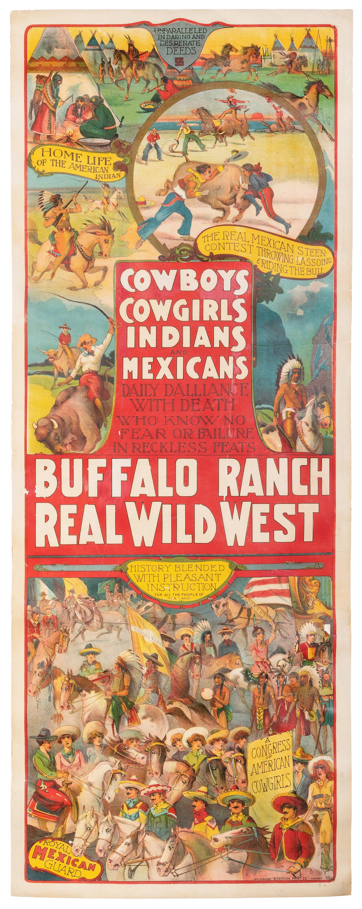 Buffalo Ranch Real Wild West. Chicago/Milwaukee: Riverside ... (1 of 1)